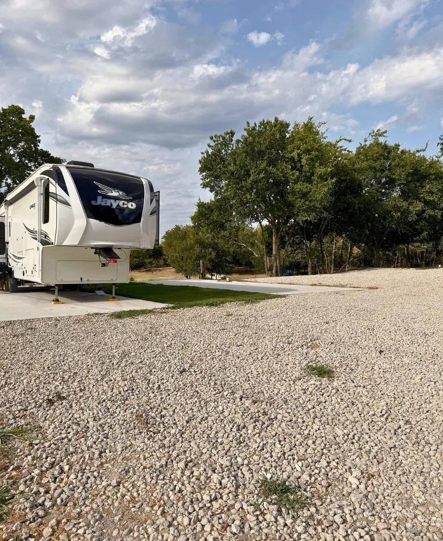 Quiet natural surroundings at Cedar Point RV